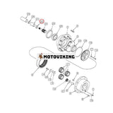 Oljetätning 196066A1 för CASE Loader 590L 590SL 590SM Gaffeltruck 585G 586G 588G