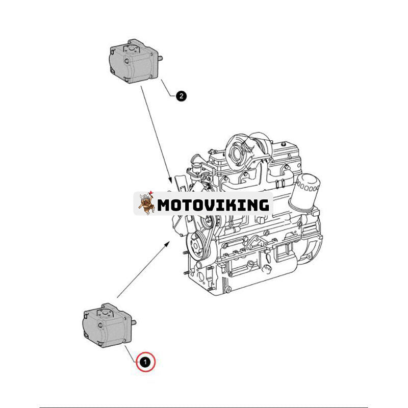 Hydraulpump 84530154 för New Holland TK100A TK75MA TK75VA CASE JX60 JX70 JX80 traktor