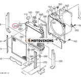 Kylare 6C090-58502 för Kubota Tractor B7300 B7400