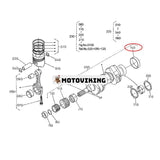 Vevaxelhylsa 16241-23280 för Kubota Engine D905 D1005 D1105 V1205 V1305 V1505