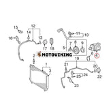 A/C-kompressor 88320-02120 för 2003-2008 Toyota Corolla Matrix 1,8L
