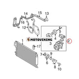 A/C-kompressor 97701-2E300 för Hyundai Tucson V6 2.7L 2005-2009