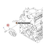 Oljepump 6754-51-1100 för Komatsu Engine 6D107 SAA6D107E-1B SAA6D107E-1E Grävmaskin PW180-7E0 PW220-7E0