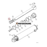 Tätningssats 1542876C1 för New Holland W270C W300C W50C W60C W70C W80C B115B B90B