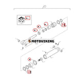 Tätningssats 86982377 för CASE-lastare 580N 580SN 590SN 580ST 580T 590ST 695ST