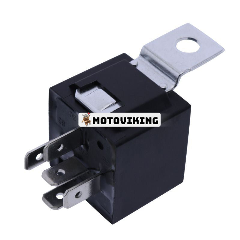 12V 40A 5Terminalrelä 87436836 för CASE Loader 410 420 420CT 430 435 440 440CT 445