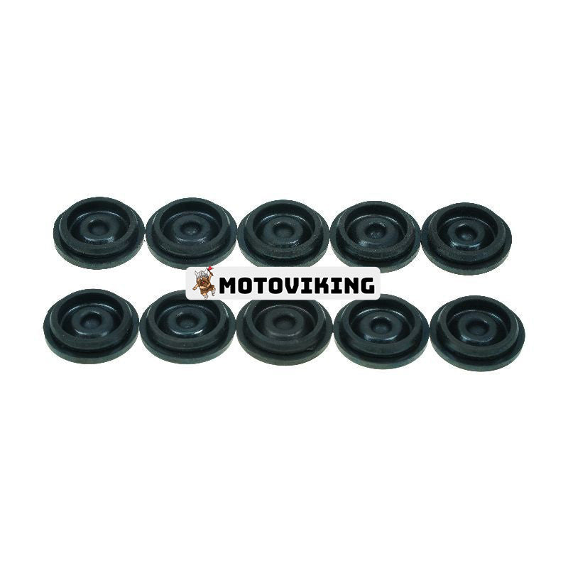 10 st Svart gummifettplugg Nav dammlock TLU31-0009 085-001-SP för Dexter EZ Lube Trailer Axle