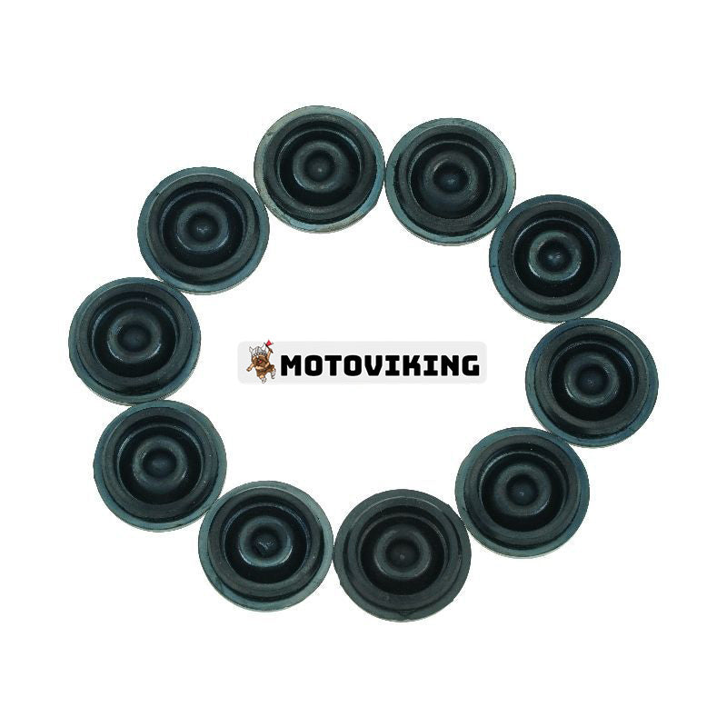 10 st Svart gummifettplugg Nav dammlock TLU31-0009 085-001-SP för Dexter EZ Lube Trailer Axle