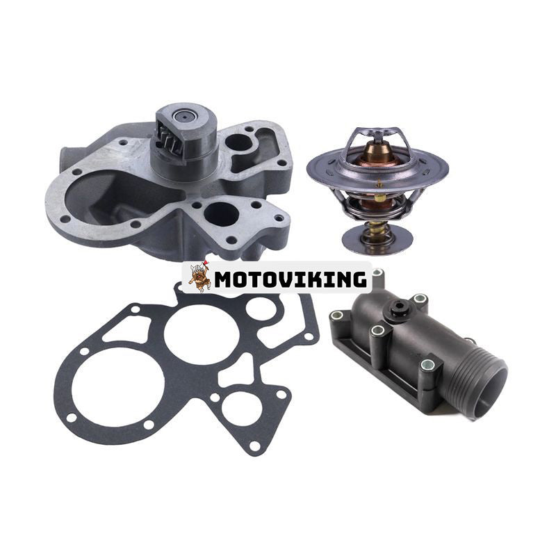 Vattenpump med termostat & hus 02/202510 02/100192 02/200148 för JCB grävlastare 2CX