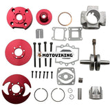 44 mm Big Bore 53cc 54cc Top End Kit för 2-takts 47cc 49cc Engine Mini Quad Pocket Bike