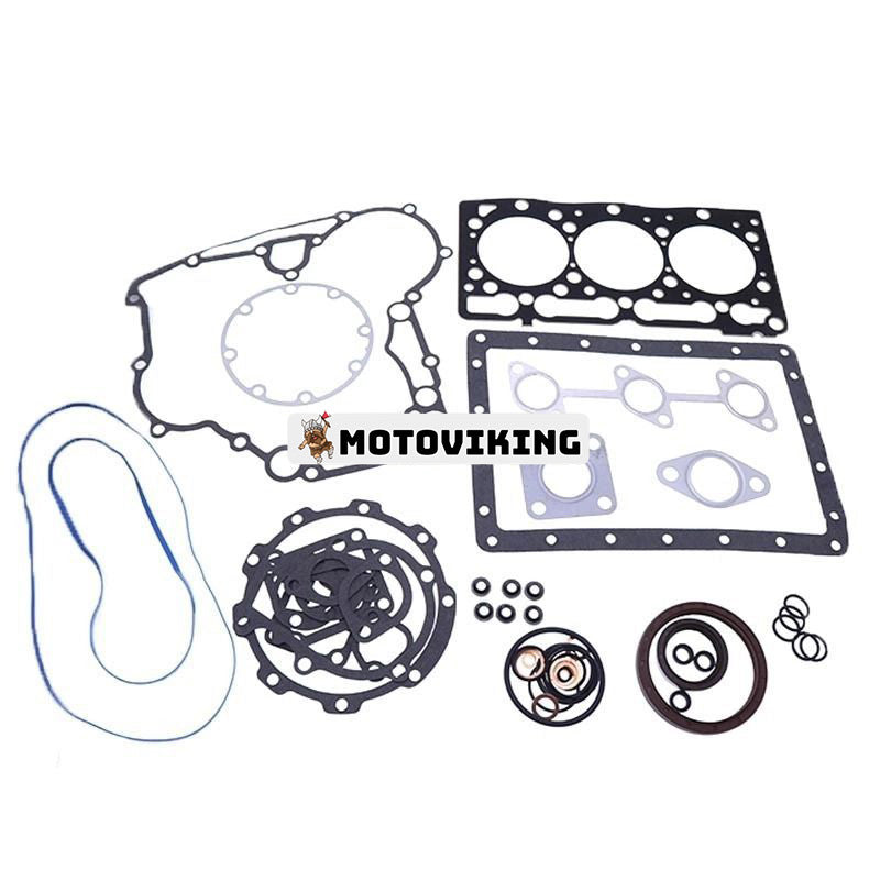 Motor D1105 översyn full packningssats 1G069-99353 1G069-99354 för Kubota grävmaskin U25S U27-4