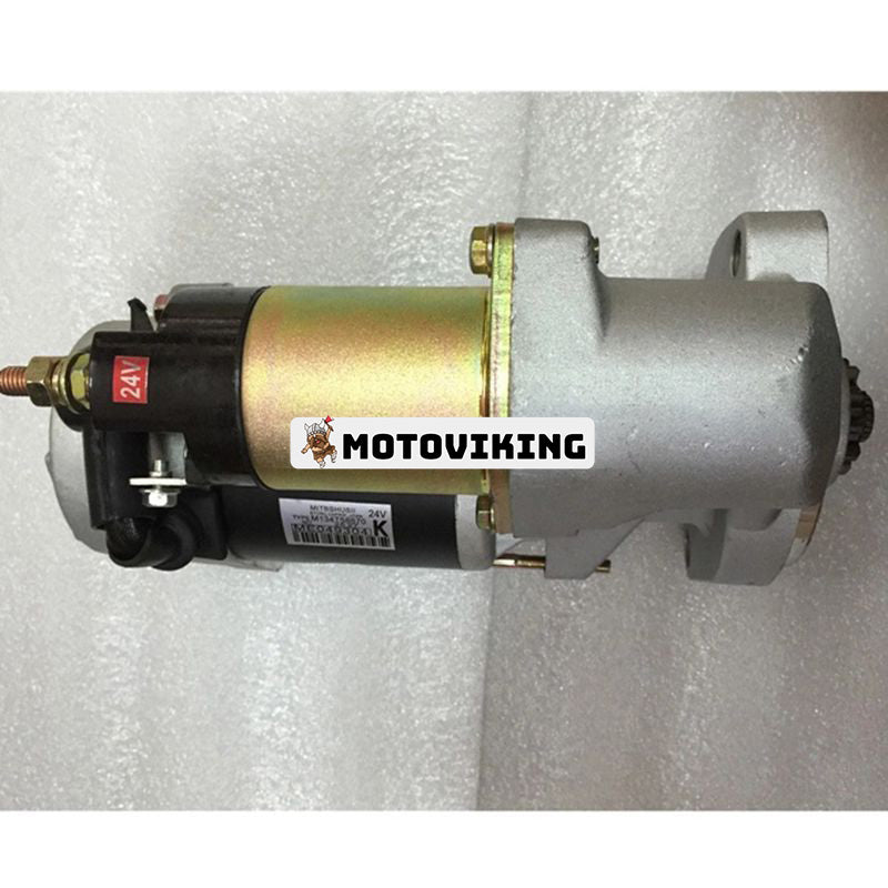24V 11T Startmotor 281000-78090 för Hino Engine J05C J08C Kobelco Grävmaskin SK200-8