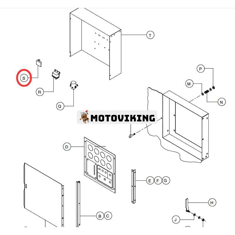 Kylvätskenivålarmmodul 36892370 för Ingersoll Rand luftkompressor XP750WCU XP825WCU HP675WCU HP750WCU HP935WCU XP1050WCU