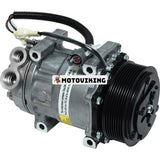 SD7H15 A/C-kompressor 338-9099 för Caterpillar CAT-motor C13 C15 C18 C9.3 Petroleumpaket CX31-C13I CX31-C18I CX35-C18I