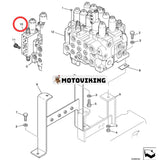 Styrventil YN30V00084F1 för New Holland Grävmaskin E215 E235SR E235SRLC EH215