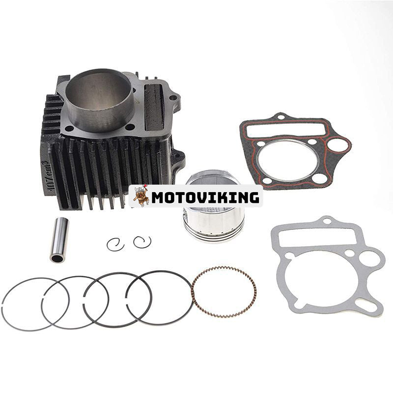 52,4 mm cylinderfoder med packningar Kolv för 4-takts 110cc ATV Go Kart Dirt Bike Pit Bike Motorcykel