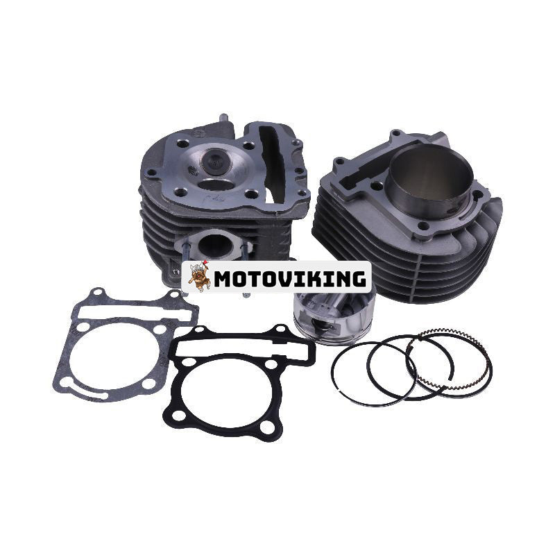 62,5 mm Big Bore Cylinder Kit för GY6 180cc 200cc 250 ATV UTV terrängfordon