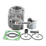 40 mm 40-6 cylindrig kolvringsats för 47cc 49cc 2-takts motor Mini Dirt Bike ATV Quad Pocket Bike