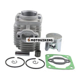 40 mm 40-6 cylindrig kolvringsats för 47cc 49cc 2-takts motor Mini Dirt Bike ATV Quad Pocket Bike