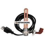 120V 1000W Värmare & Kabelsladd F4TZ-6A051-AA 6B018 för Ford Powerstroke Engine 7.3L Super Duty F-250 F-350 94.5-96