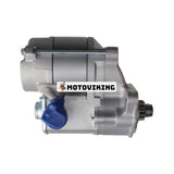 12V 9T Startmotor 16611-63010 för Kubota Engine D1105 D902 V1505 Grävmaskin KX41-2 KX61-2 KX91-2