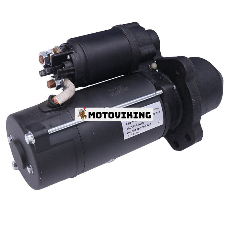 Startmotor RE501767 för John Deere Engine 4045 Gaffeltruck 486E 485E 488E