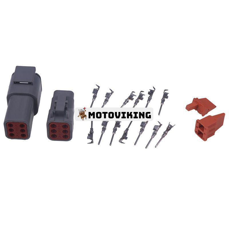 Hane & Hona Plug Kit 105329GT 105328GT för Genie Saxlift GS-1530 GS-1932 GS-2032 GS-2046 GS-3268