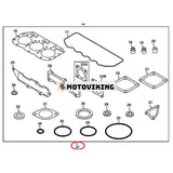 Översynspackningssats AM879952 för Yanmar motor 3TNV88 3TNE88 John Deere traktor 4400 4410 Gräsklippare 1565