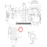 Slang 193-2781 för Caterpillar CAT Engine C-9 Grävmaskin 330C 330CL 330CLN E330C