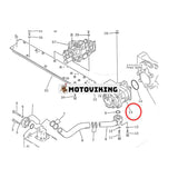 Hydraulpump 705-51-30110 för Komatsu Bulldozer D66S-1