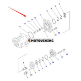 Pumpenhet 705-22-20040 för Komatsu grävmaskin PC750-6 PC750SE-6-AM PC8200SE-6 PC800-7 PC750SE-6K-J