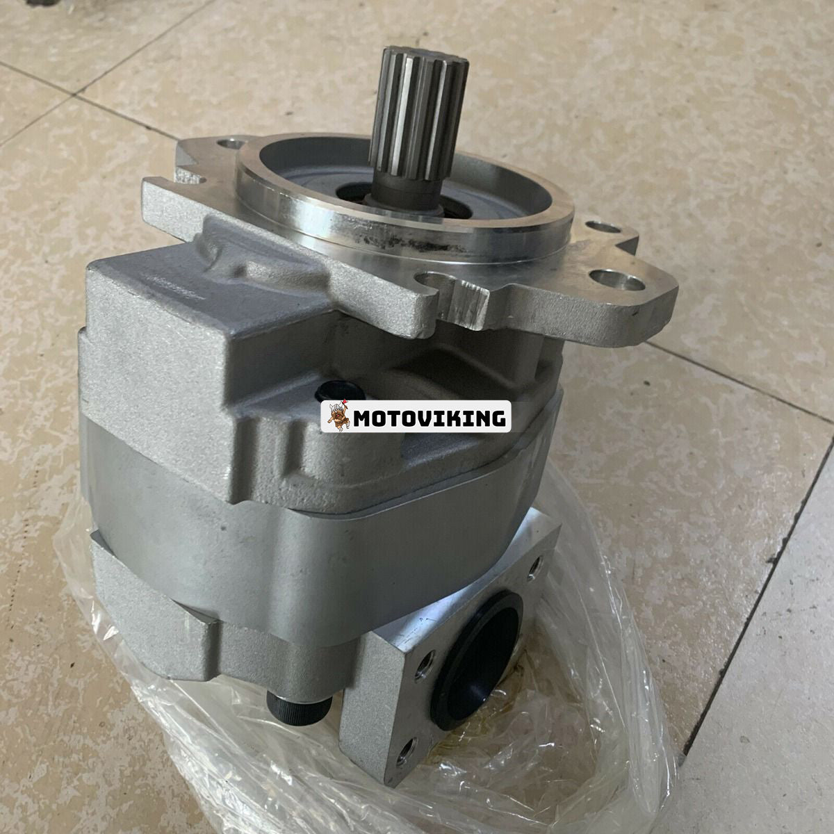 Hydraulisk kugghjulspump 705-21-38160 för Komatsu hjullastare WA500-6 WA500-6R