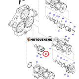 Pumpenhet 705-12-35140 för Komatsu grävmaskin PC3000-6