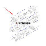 Pumpenhet 704-32-30010 för Komatsu hjullastare WA800-1-13 WA900-3 WA800-2 WA800L-3 WA900-1L