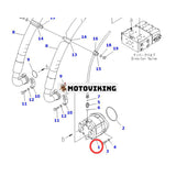 Pumpenhet 704-30-40140 för Komatsu hjullastare WA600-6R WA600-6 WA600-8 WA600-8E0