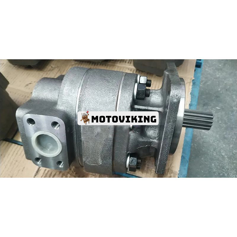 Hydraulisk kugghjulspump 44093-61710 för Kawasaki hjullastare 90Z4-2