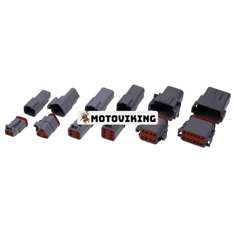 518 st Deutsch DT Connector Kit 14-16AWG Solida kontakter