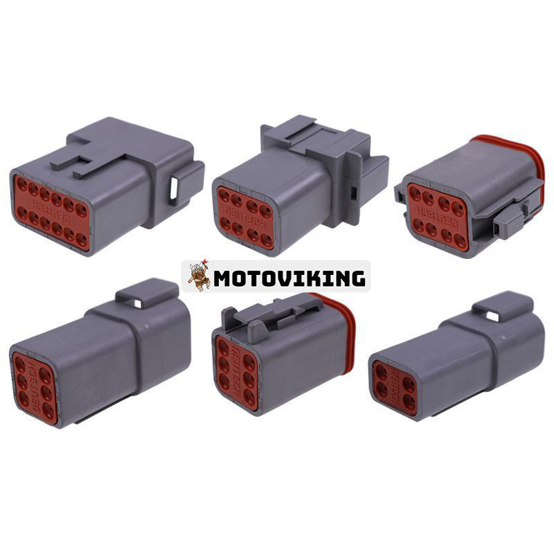 518 st Deutsch DT Connector Kit 14-16AWG Solida kontakter