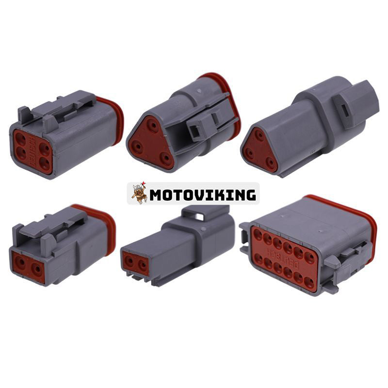 518 st Deutsch DT Connector Kit 14-16AWG Solida kontakter