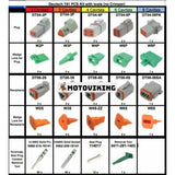 191 st Deutsch DT Connector Kit för 14-16 AWG Solid Contacts Kit