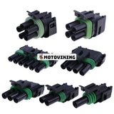 Pro Weather Pack Connector Kit WP-1104 med icke-spärrande pressverktyg