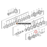 Oljetätning VOE11709133 för Volvo Lastare BL60 BL60B BL61 BL61B BL70 BL70B BL71 BL71B