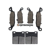 6 st Bromsbelägg fram & bak FA231 FA229 FA63 för Suzuki Motorcykel GSF600S GSX600F GSX750F SV650