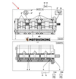 Hydraulpump PJ5350067 PJ5350127 för Volvo Grävmaskin EC14