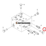 Logikventil XKBL-00039 för Hyundai grävmaskin R140W-9 R160W-9A R170W-9 R180W-9S R210W-9 R55W-9