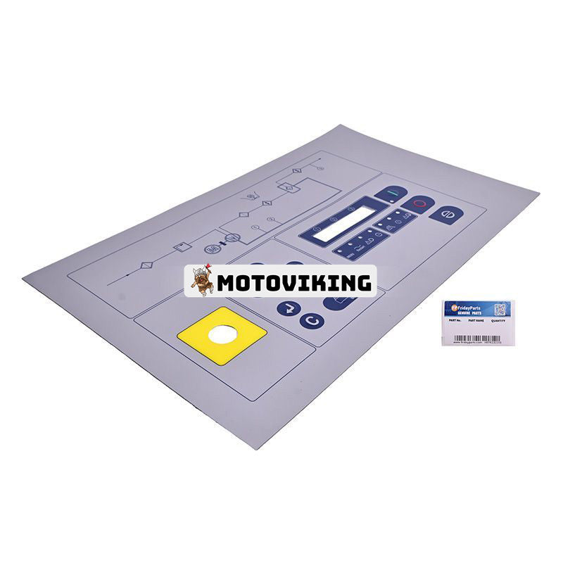 Membranknappsats för Delcos 3100 Controller 100005506 för Compair Air Compressor
