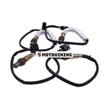 4 st Upstream & Downstream O2 Oxygen Sensor 11787576673 11787545074 för BMW 550i 650i 750i 750Li X5 X6 4.4L V8