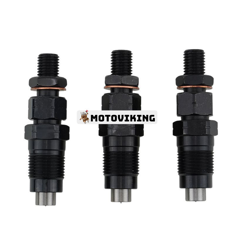 3 st bränsleinsprutare 119517-53001 för Yanmar motor 3TNV70-SDB 3TNV70-VBVA Grävmaskin SV17 SV18
