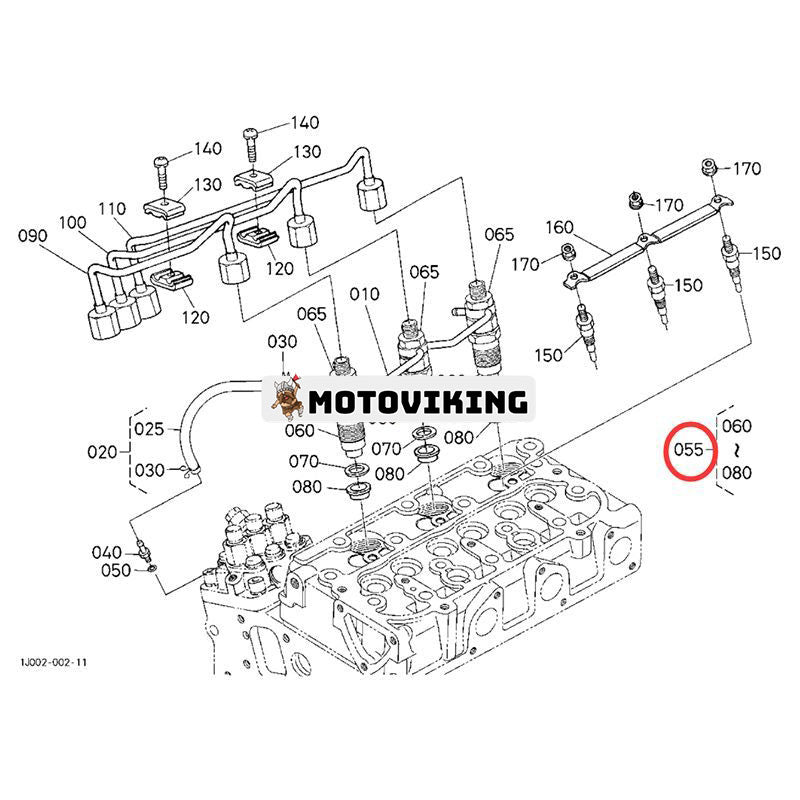 2 st bränsleinsprutare 16871-53904 för Kubota Engine Z482 Z602 traktor BX1860 BX1870 BX2360 BX23S BX25