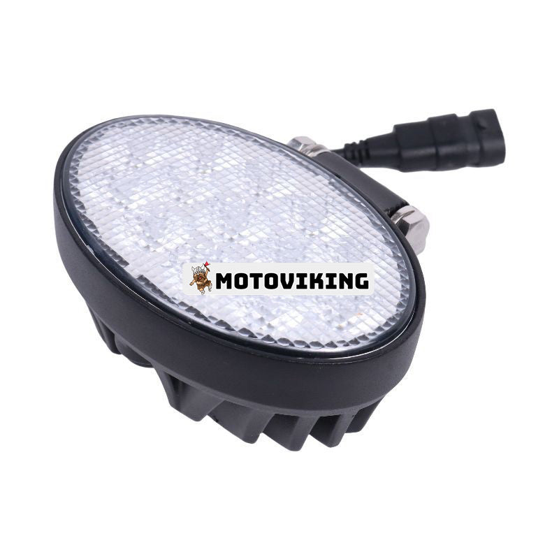 12V till 24V 5,5" Oval 39W Led Floodlight Arbetsljus 6682472 6683314 för Bobcat Toolcat 5600 5610